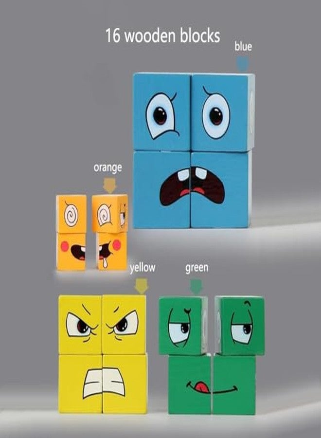 RASOFAB Zwerlin Wooden Cube Toy with 16 Faces Montessori Puzzle Educational Brain Teaser Logic Game for Kids and Adults 72 Challenge Cards STEM Learning Cognitive Skill Building Toy Gift for Boys and Girls - Image 3